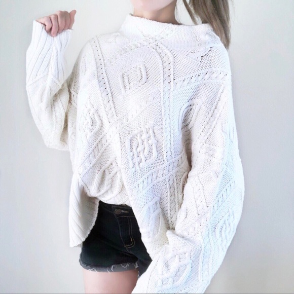 Melrose and Market Sweaters - Oversize 3D Knit Sweater NWT!